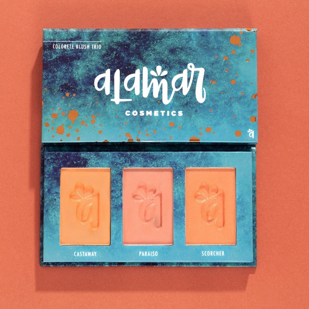 Alamar Cosmetics Colorete Blush Trio